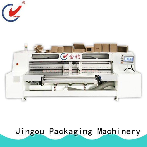 Jingou Packaging Machinery cs carton making machine vendor for corrugated boxes