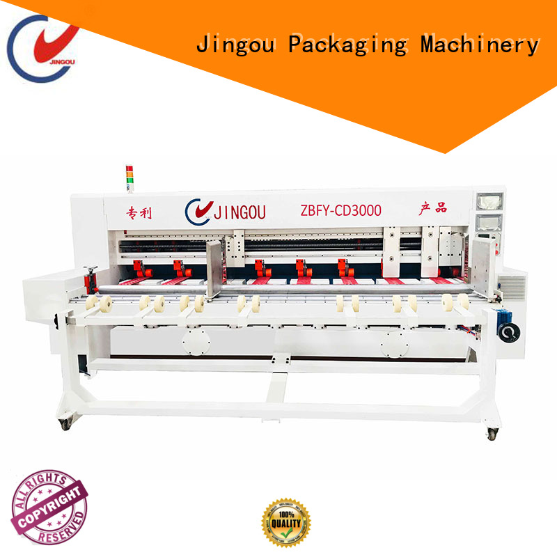 Jingou Packaging Machinery thin automatic box making machine for wholesale for display box