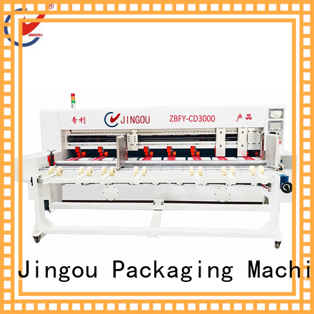 Jingou Packaging Machinery scorer cutting cardboard free design for display box