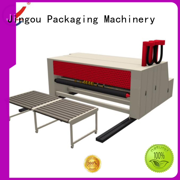 Jingou Packaging Machinery scientific cardboard box making machine free quote for white card boxes