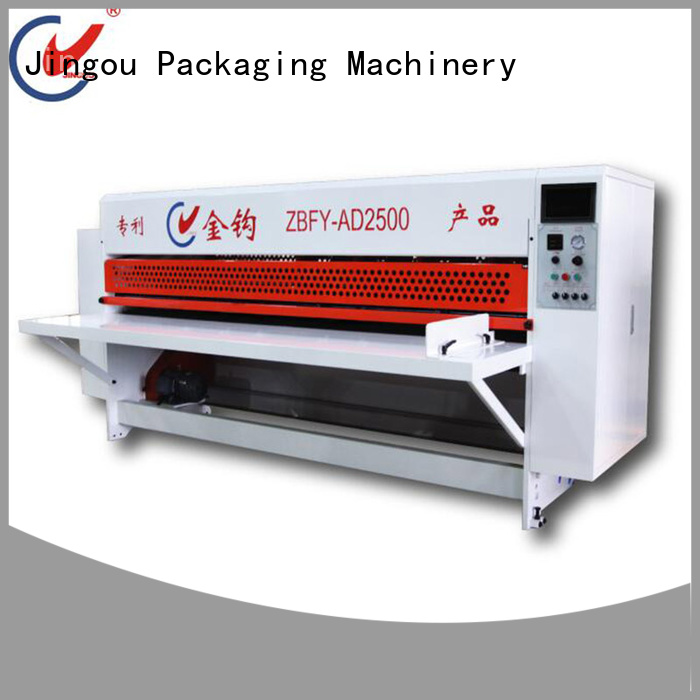 Jingou Packaging Machinery durable core cutting machine free design for gift box