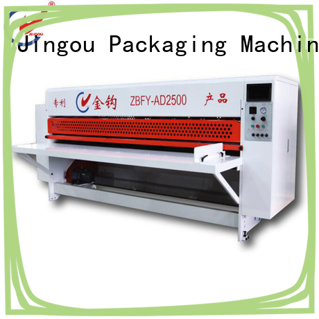 Jingou Packaging Machinery cardboard slitting machine free design for display box