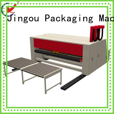 Jingou Packaging Machinery cs corrugated box making machine cost order now for hardcover box