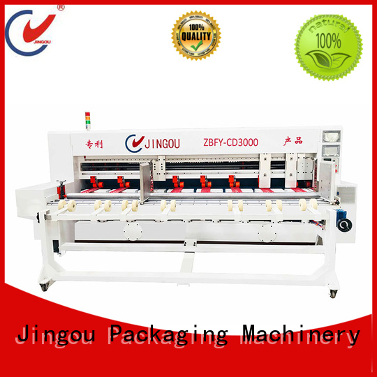 Jingou Packaging Machinery blade automatic box making machine widely-use for paper box