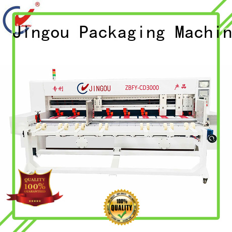 Jingou Packaging Machinery blade corrugated slitter machine widely-use for display box