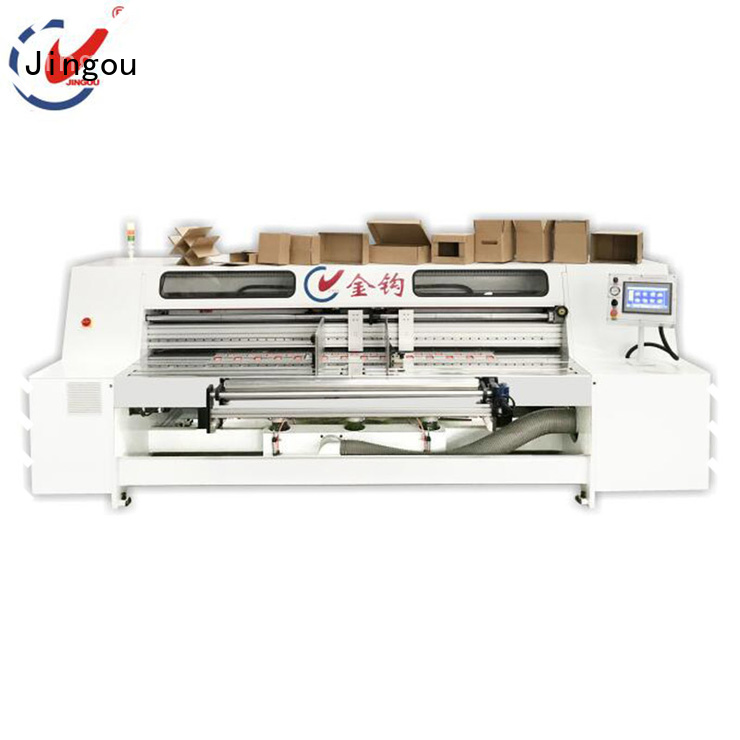 Jingou Packaging Machinery semiauto producer for hardcover box