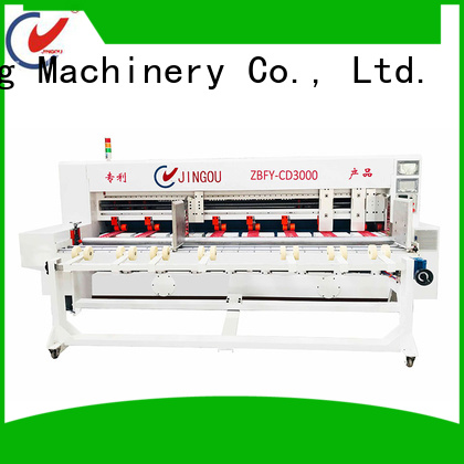 Jingou Packaging Machinery blade box making machine for wholesale for hardcover box