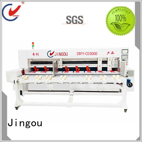 Jingou Packaging Machinery thin carton making machine for wholesale for paper box