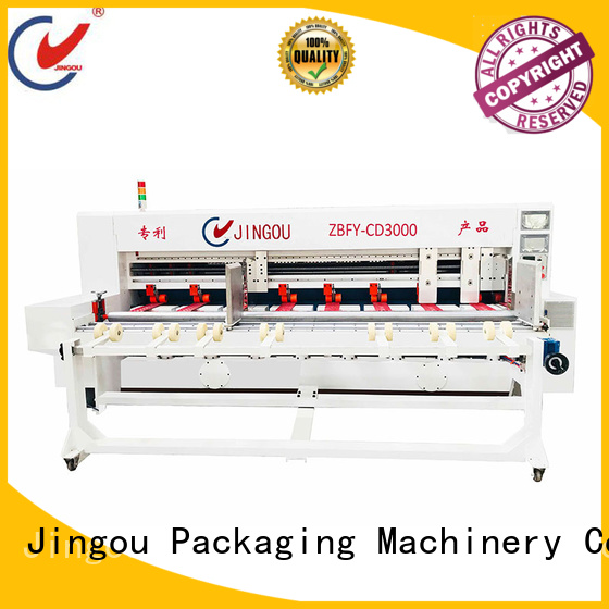 Jingou Packaging Machinery thin corrugated slitter machine free quote for corrugated boxes