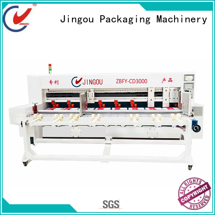 Jingou Packaging Machinery blade carton making machine free quote for cosmetic box