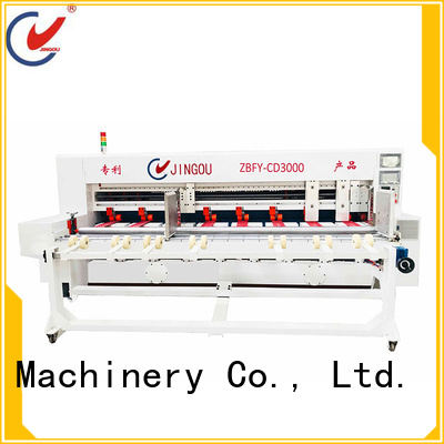 Jingou Packaging Machinery durable core cutting machine price order now for cosmetic box