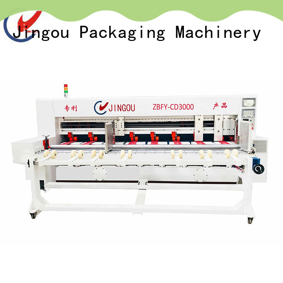 Jingou Packaging Machinery thin electric cardboard cutter widely-use for corrugated boxes