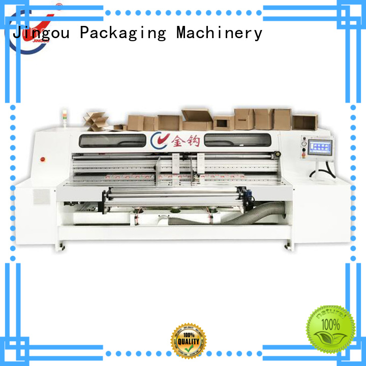 scientific carton box making machine semiauto vendor for paper box