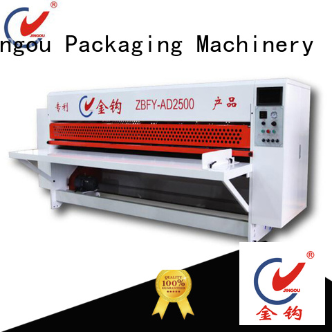 Jingou Packaging Machinery thin carton making machine free design for gift box