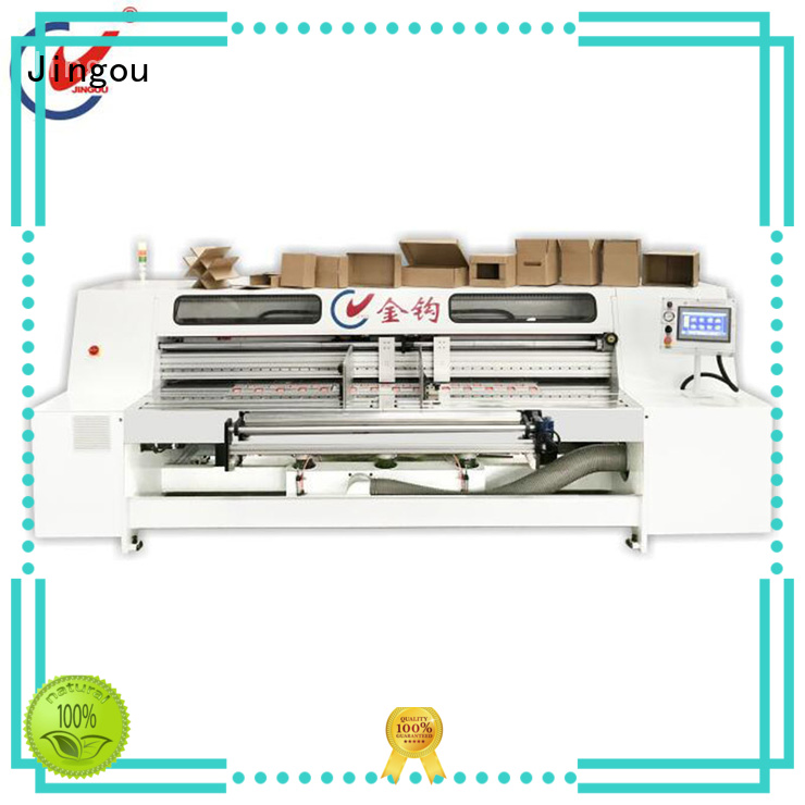 Jingou Packaging Machinery cs box making machine from China for white card boxes