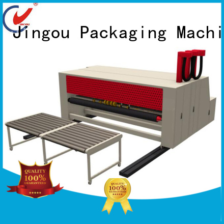 Jingou Packaging Machinery semiauto cardboard box making machine producer for display box