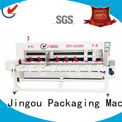 Jingou Packaging Machinery quality automatic box making machine check now for corrugated boxes