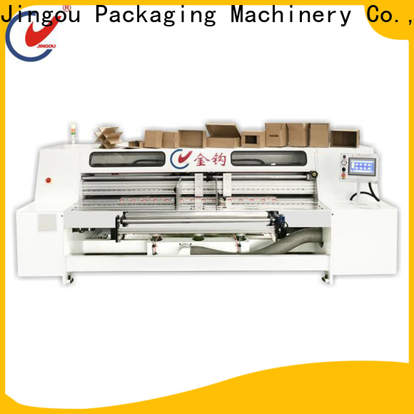 Jingou Packaging Machinery machine carton box making machine order now for paper box