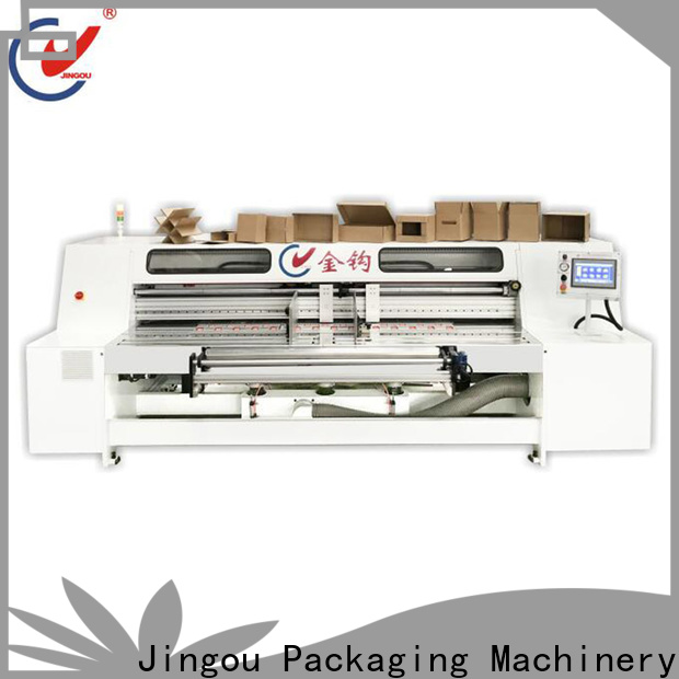 Jingou Packaging Machinery scientific corrugated box making machine for sale supply for paper box