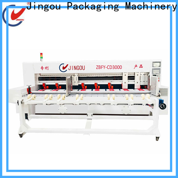 Jingou Packaging Machinery blade electric cardboard cutter buy now for cosmetic box