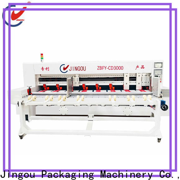 Jingou Packaging Machinery thin cardboard die cutting machine free quote for paper box