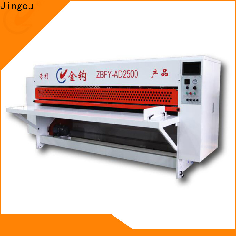 Jingou Packaging Machinery corrugated box making machine buy now for white card boxes