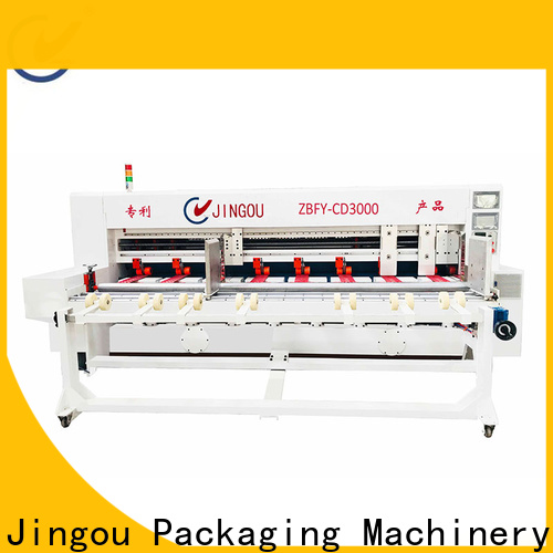 Jingou Packaging Machinery first-rate cnc cutting machine order now for white card boxes