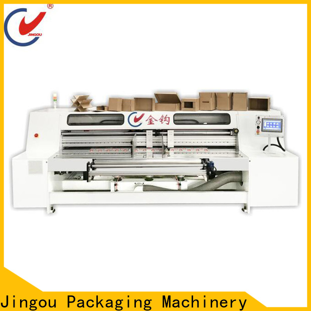 scientific corrugated box making machine machine factory price for display box