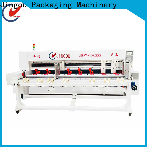 useful box making machine slitter widely-use for white card boxes