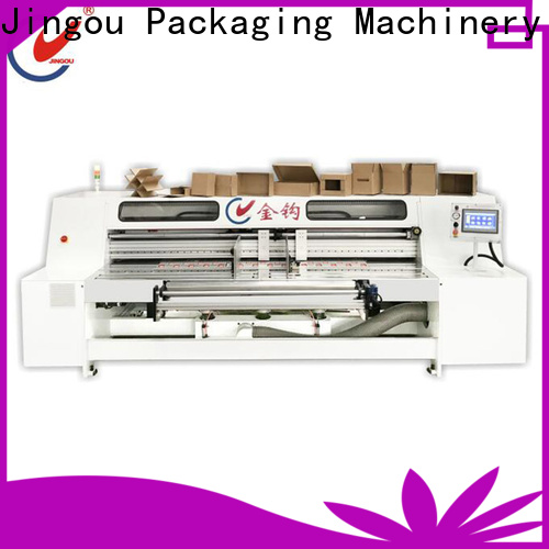 Jingou Packaging Machinery cs cardboard box folding machine with good price for corrugated boxes