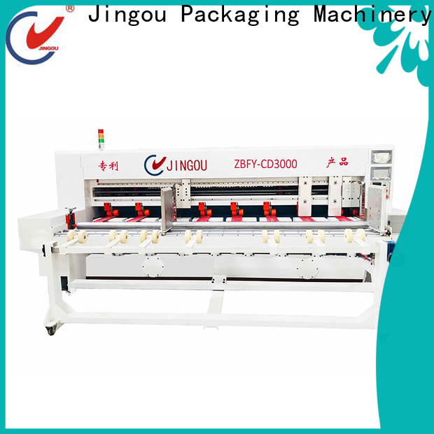 Jingou Packaging Machinery effective cardboard die cutting machine order now for display box