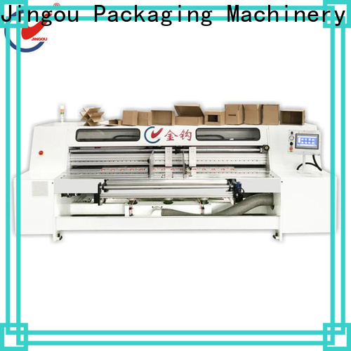 Jingou Packaging Machinery scientific automatic corrugated box making machine free quote for cosmetic box