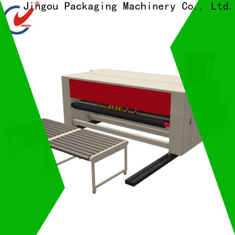 Jingou Packaging Machinery machine carton box making machine price producer for corrugated boxes