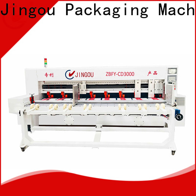 Jingou Packaging Machinery gradely cardboard box machine free quote for cosmetic box