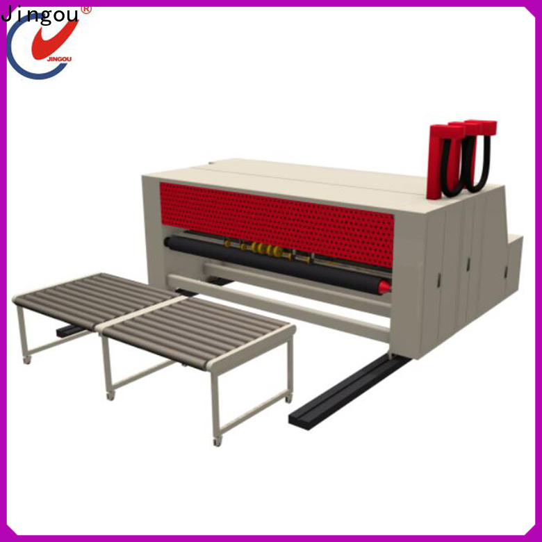 Jingou Packaging Machinery auto carton box making machine price order now for white card boxes