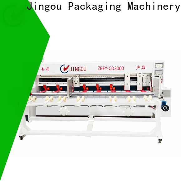 Jingou Packaging Machinery thin paper cutting tools widely-use for white card boxes