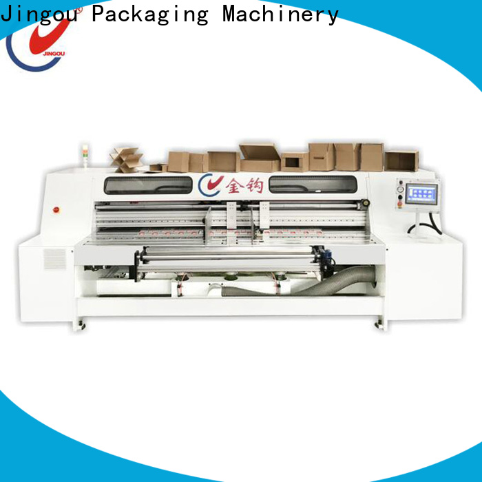 Jingou Packaging Machinery custom corrugated box machine supply for hardcover box