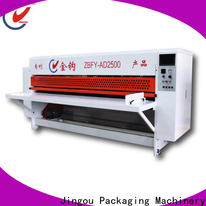 Jingou Packaging Machinery stable core cutting machine price free design for paper box