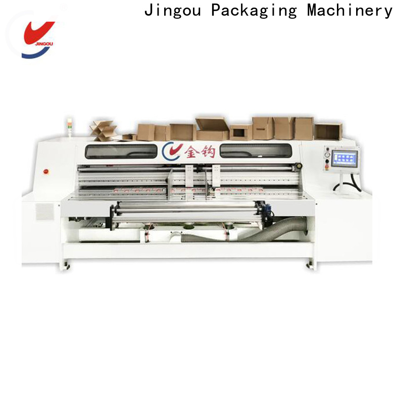 Jingou Packaging Machinery auto cardboard box maker vendor for paper box