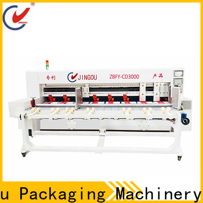 Jingou Packaging Machinery scorer core cutting machine free quote for hardcover box