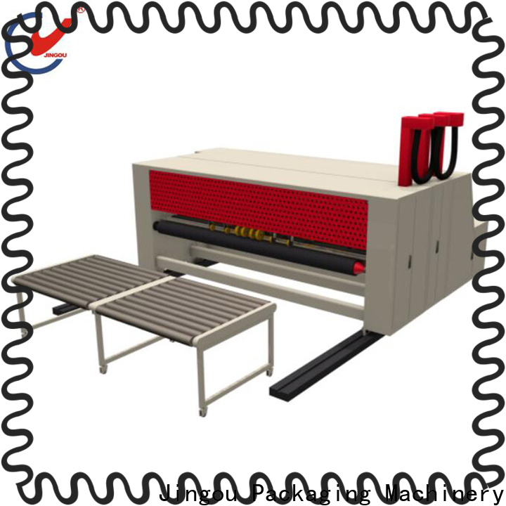 Jingou Packaging Machinery semiauto corrugated box from China for gift box