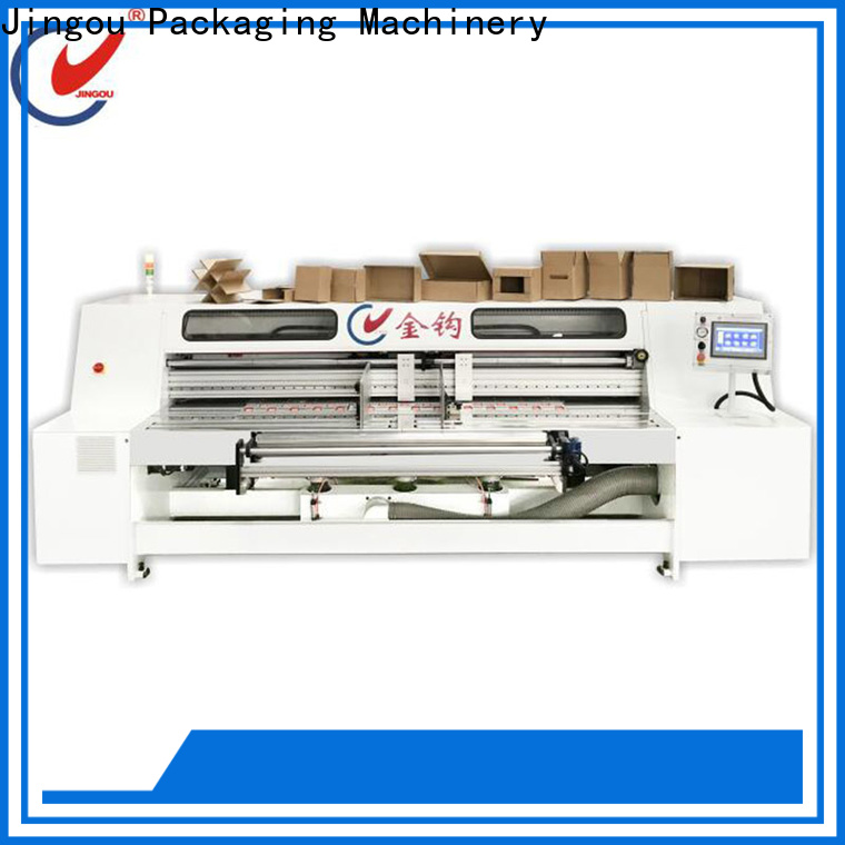 Jingou Packaging Machinery auto corrugated box maker order now for paper box