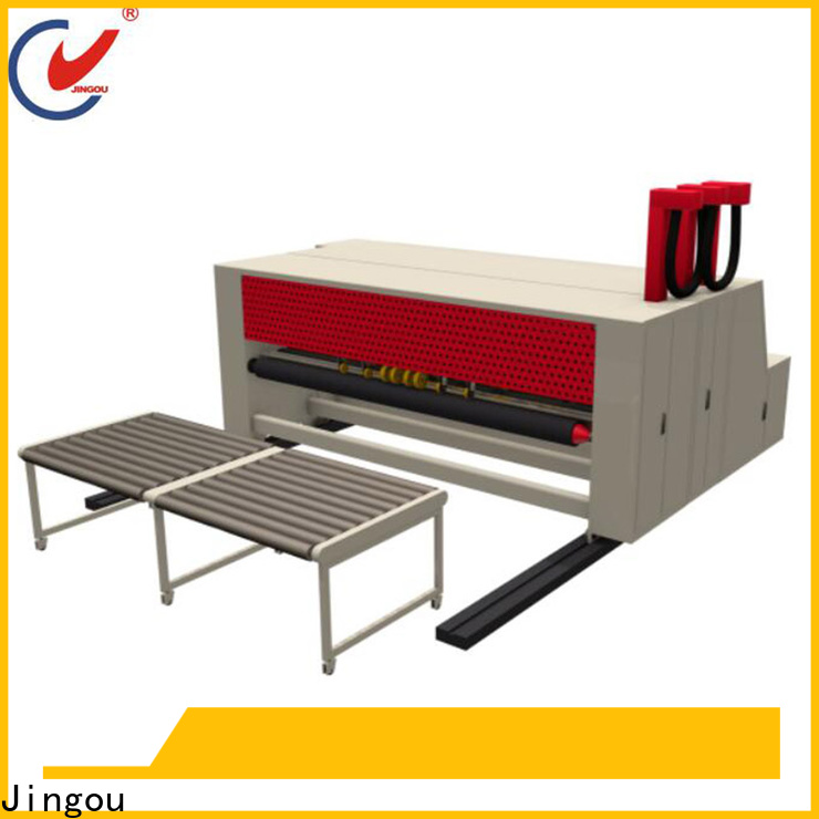 Jingou Packaging Machinery scientific carton box making machine price order now for cosmetic box