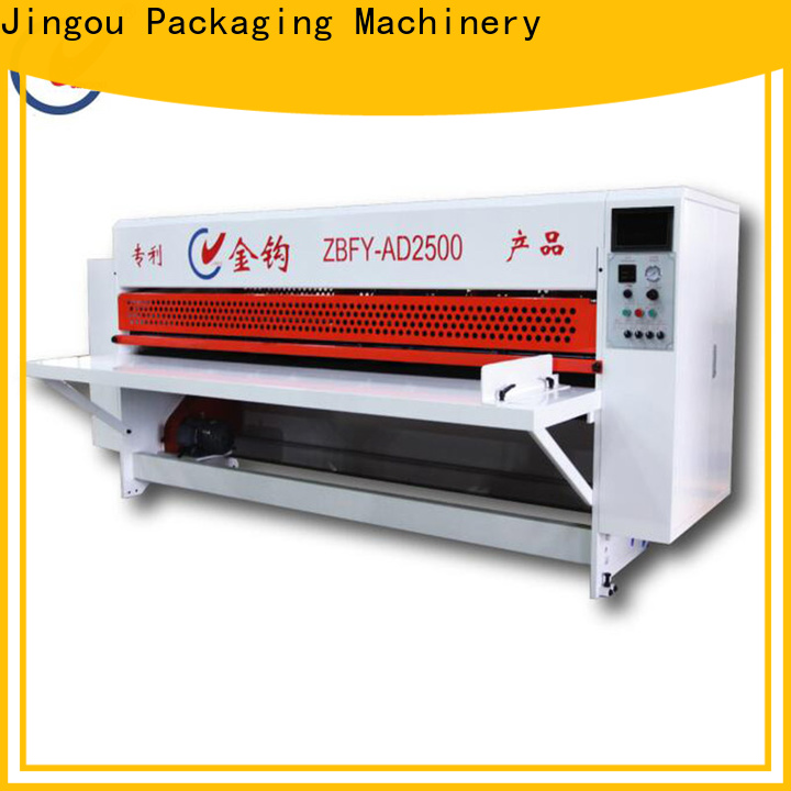 Jingou Packaging Machinery reliable sheet cutting machine free quote for cosmetic box