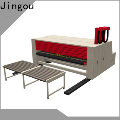 Jingou Packaging Machinery semiauto corrugated box manufacturing machine producer for corrugated boxes