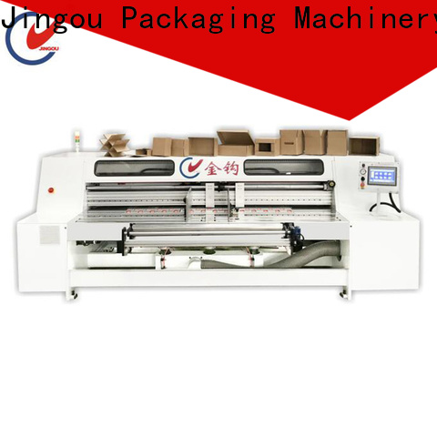 Jingou Packaging Machinery safety corrugated box machine price widely-use for display box