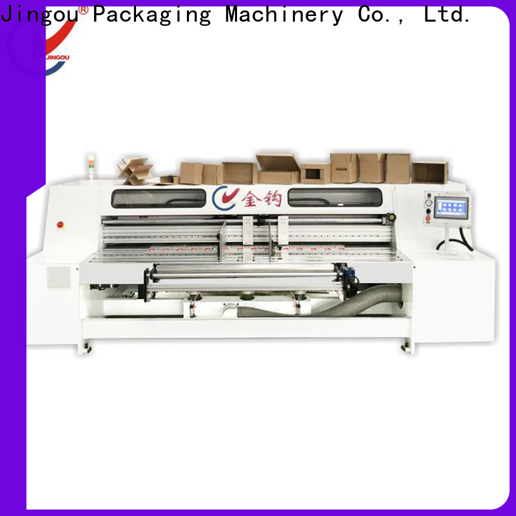 Jingou Packaging Machinery caseking carton box making machine factory price for gift box