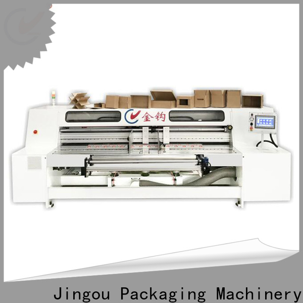 Jingou Packaging Machinery commercial corrugated box packaging machine supply for corrugated boxes