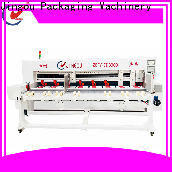 Jingou Packaging Machinery slitter die cut cardboard buy now for hardcover box