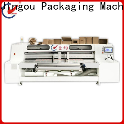 Jingou Packaging Machinery box corrugated box making machine free quote for cosmetic box